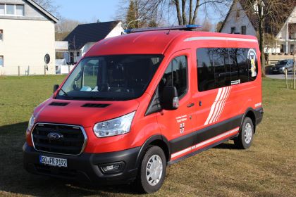 Neuer Bulli für die Kinderfeuerwehr Rüthen